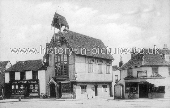 Town Hall, Dunmow, Essex. c.1905